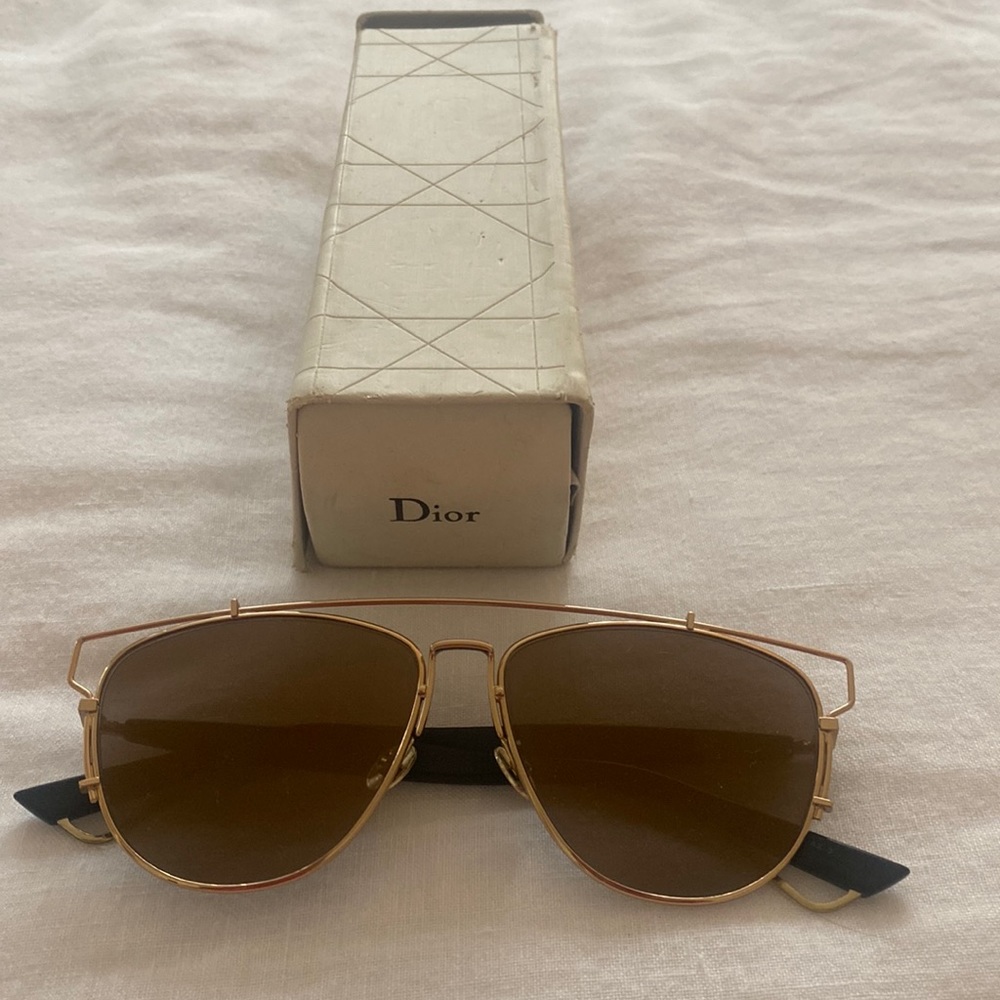 Dior Gold Sunglasses